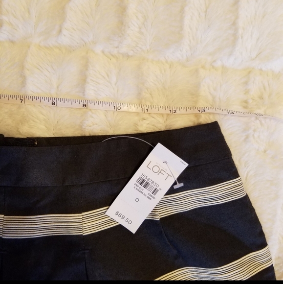 NWT LOFT striped skirt - Picture 2 of 6